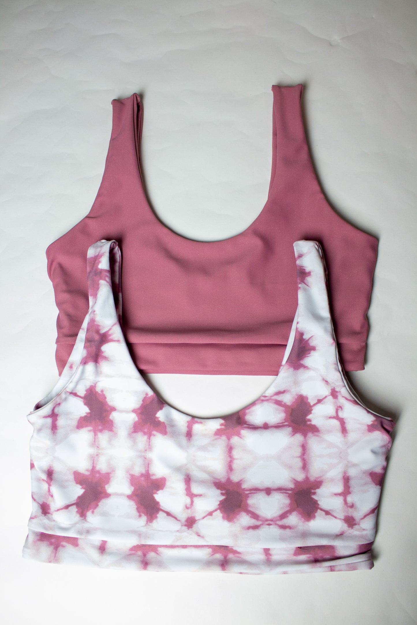 Luna Top: Marbled Mauve