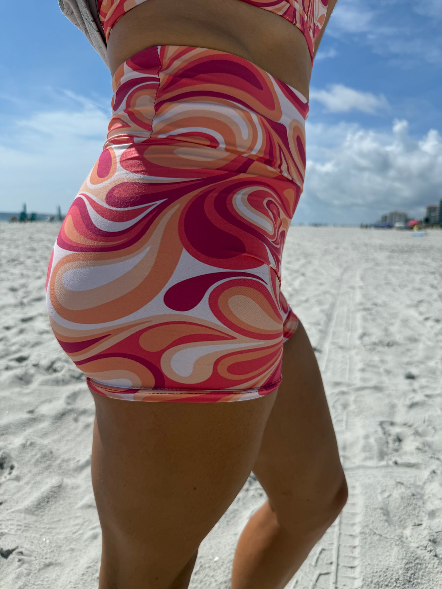 High Waisted Spandex Shorts