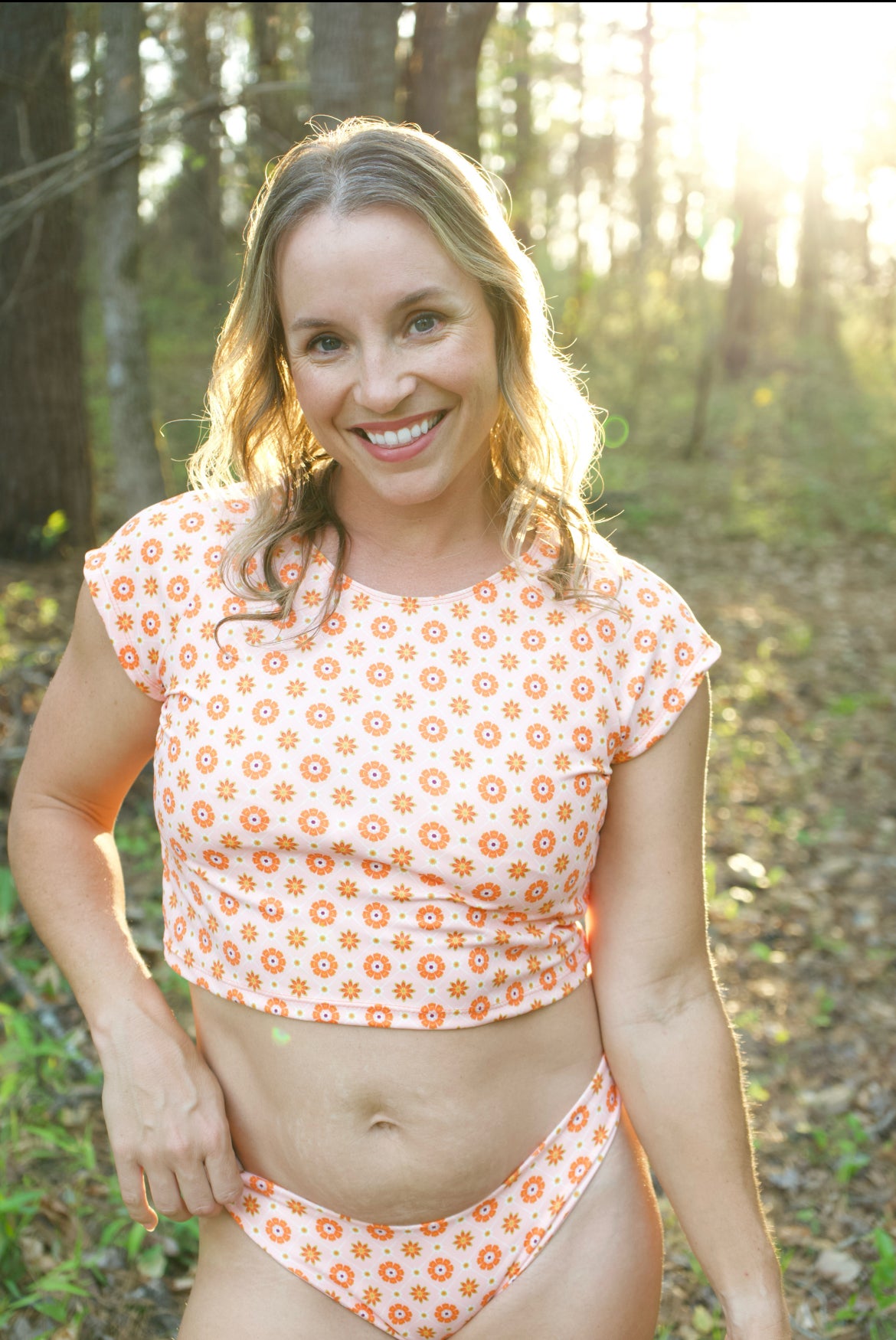 Short Sleeve Cropped Rashie