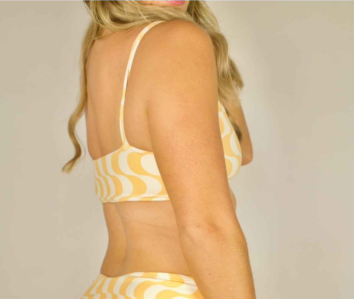 The Cosette Twist Swim Top