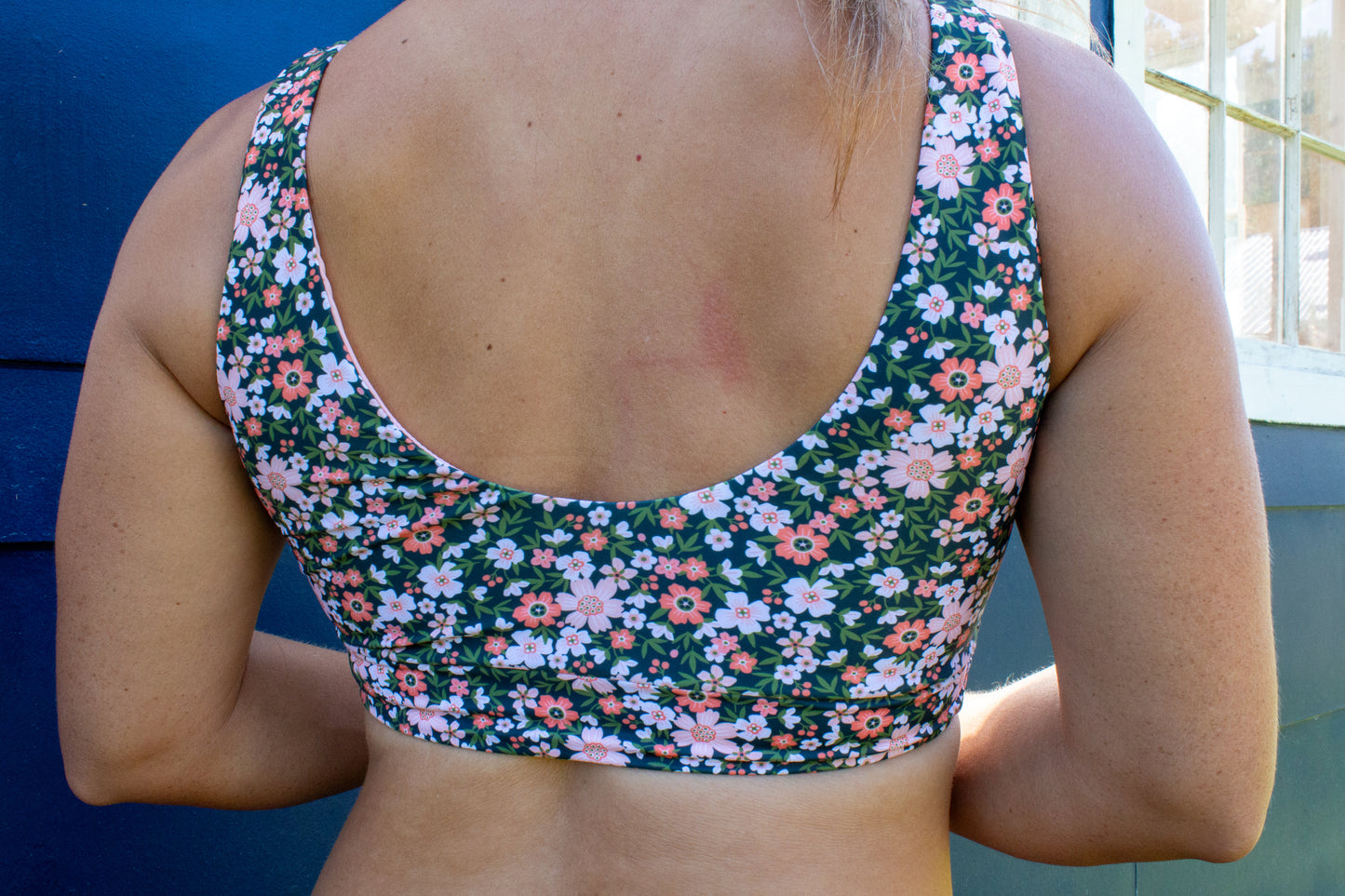 Luna Top: Reversible Peachy Petal/Peach