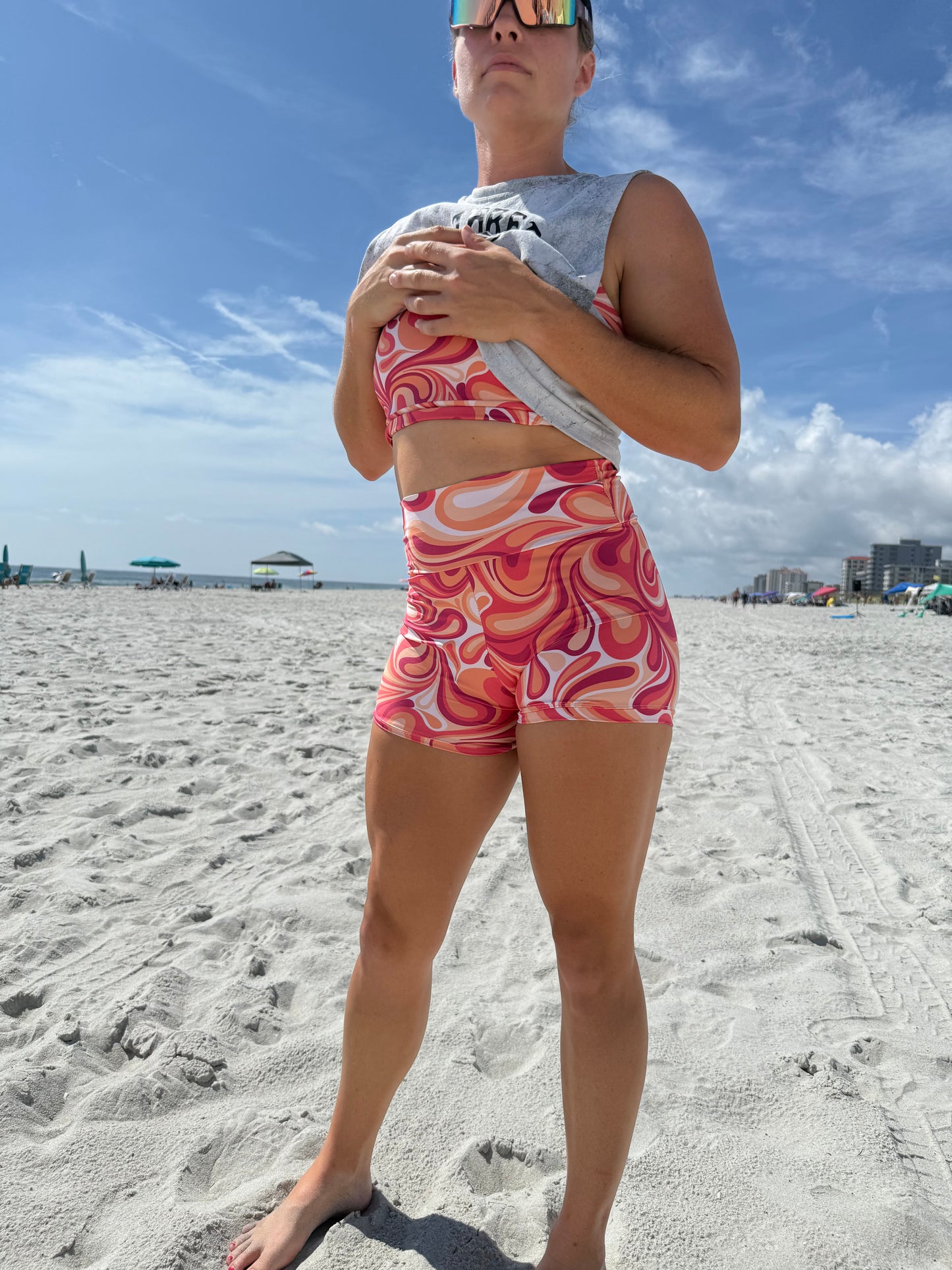High Waisted Spandex Shorts